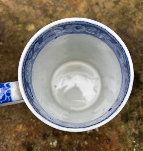 Staffordshire pottery Village Church mug, c. 1820. - Picture 6 of 10