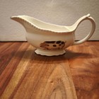 VINTAGE NORFOLK PIG GRAVY BOAT, FARMHOUSE