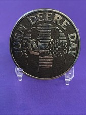 John Deere Day 1990 Moline, IL Belt Buckle Ag JD Farm