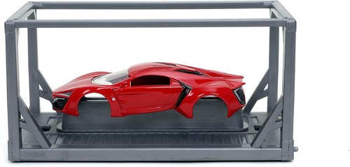Jada Toys Fast Furious 1:55 Lykan Hypersport Build N'Collector Diecast Modelo K - Imagen 3 de 7