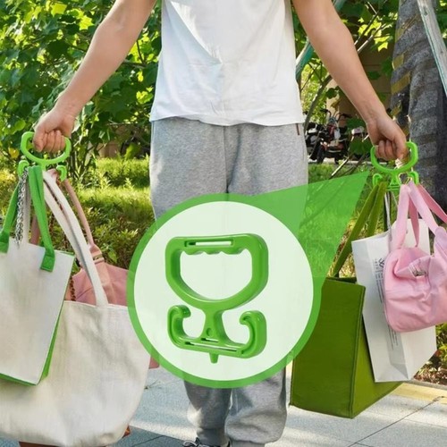 2Pcs Supports Up Shopping Bag Holder Clips Food Bag Carrier Grip Bucket - Picture 3 of 14
