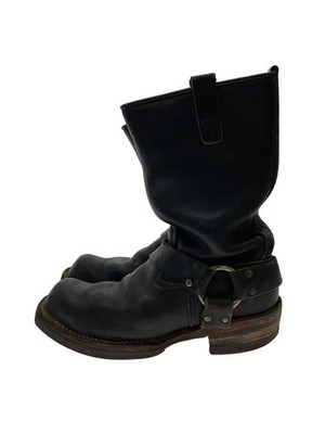 Wesco Scarecrow Engineer Boots Many Scratches And Damages Worn Creases Sol Ft242