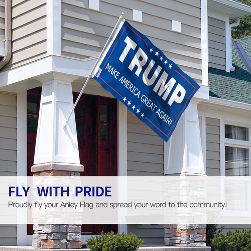 Anley 2er Pack Fly Breeze 3x5 Fuß Trump Flagge Polyester - Bild 2 von 6