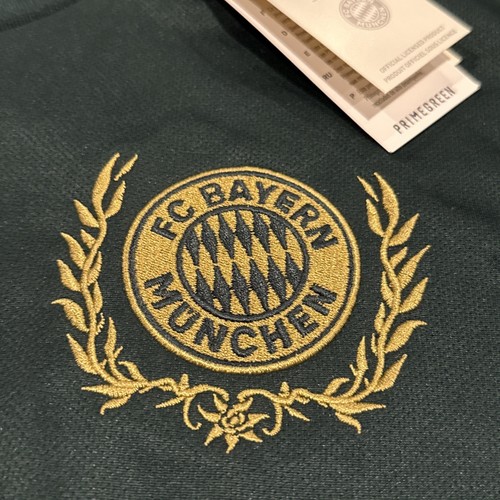Maglia calcio 2021-22 uomo Adidas Bayern Monaco verde Oktoberfest XL Germania - Foto 5 di 14