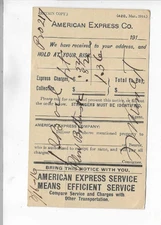 1916-POSTAL CARD-AMERICAN EXPRESS CO.-DARLINGTON, LOUISIANA