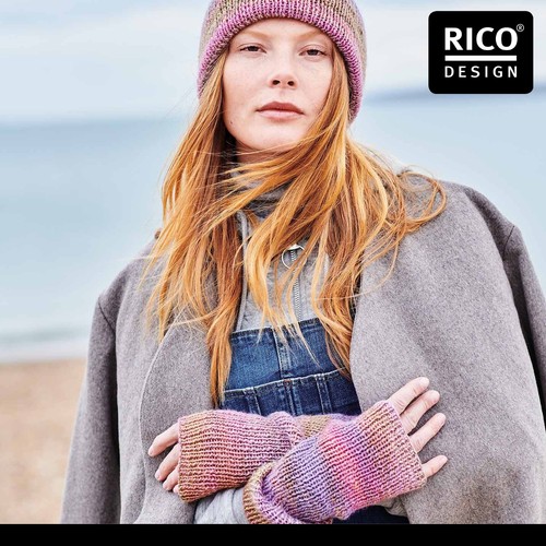 Rico Design 200g Creative Melange Wonderball Wolle Stricken Häkeln 25 Farben - Picture 31 of 61