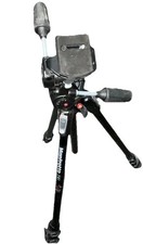 Manfrotto 190, TRIPOD with 808RC4 FLUID HEAD, 3 Section Legs, 3 Way Pan/Tilt