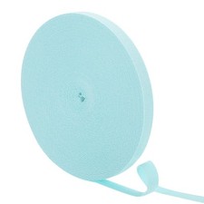 23 Yards Cotton Twill Tape, 10mm Herringbone Webbing Ribbons Blue