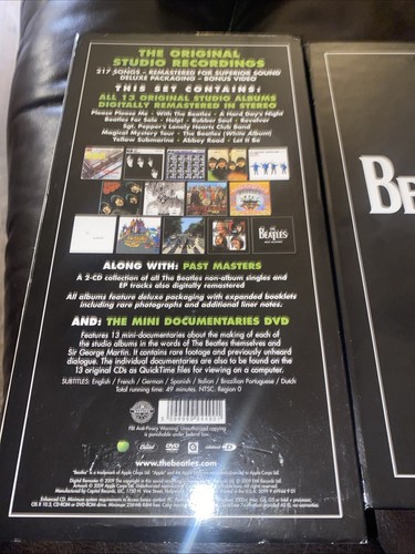 The Beatles Stereo CD Box Set  16 CD Unsealed Box  CD's Sealed Accept 1 Great! - Picture 2 of 8