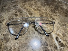 Vintage Van Heusen Sheldon Eyeglass/Sunglass Frames 58 17-145MM Gun