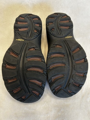 Tsubasa.Y Vintage KEEN braune geschnitzte Mary Jane Calistoga Lederschuhe Größe 7 - Bild 10 von 10