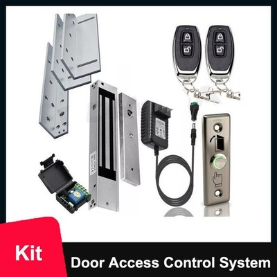 Kit Access Control System, door entry Electric Magnetic Lock 600LB + l z bracket