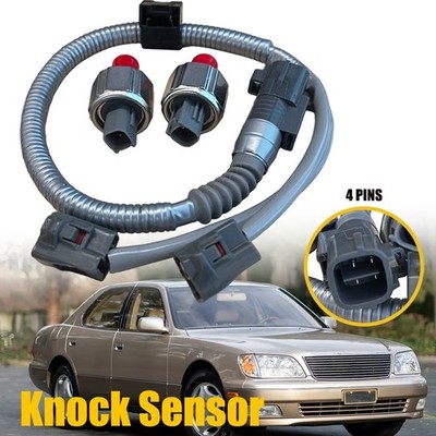 Sensors Knock 2X & for Toyota Harness 4Runner Sienna Camry Tundra Corolla Tacoma