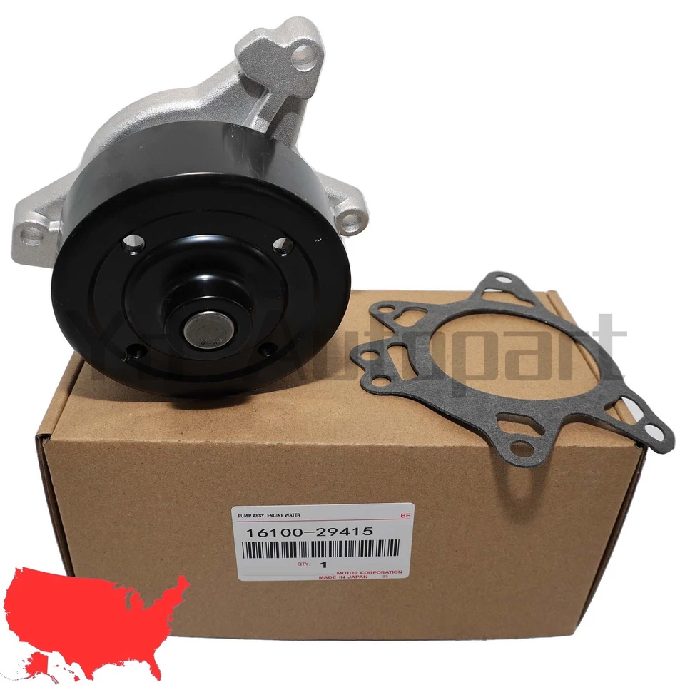 OEM NEW 16100-29415 FOR TOYOTA COROLLA MATRIX CELICA 1ZZFE ENGINE WATER PUMP Foto 3 de 4