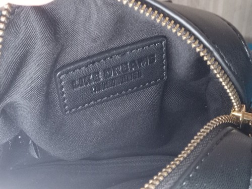 LIKE DREAMS Selene Bowling Mini Cartera Cartera Bolso de Mano Negro Niños Muñeca Ropa 7" - Imagen 10 de 11