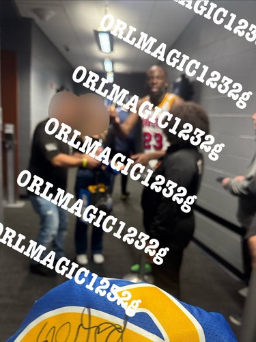 Draymond Green Signed Golden State Warriors Jersey NBA Michigan JSA COA Proof - Picture 7 of 8