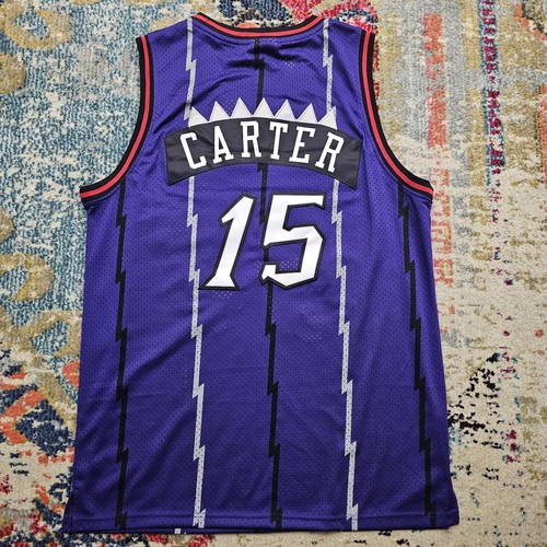 Vince Carter Mitchell & Ness Size Mens Large (44) Raptors Jersey 98-99 With Tags - Picture 4 of 6