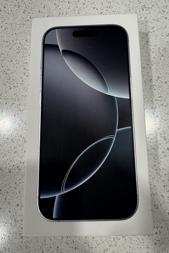 Apple A3083 iPhone 16 Pro White Titanium 256GB - Empty Box ONLY - 第 11/13 張圖片