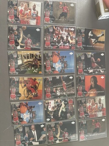 1994 Upper Deck Michael Jordan Decade of Dominance Lot (17 Cards)