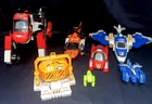Vintage Vtech Switch & Go Dinos Red Brok Span Blister Lot of 6 Working Robots