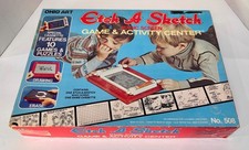 Etch A Sketch Magic Screen Game  Activity Center Drawing Ohio Art Toys No. 508