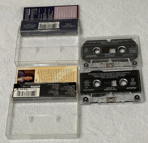 Kenny G cassette tapes || Breathless, G-Force || pre-owned - Picture 3 of 6