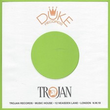 DUKE TROJAN REPRODUCTION RECORD COMPANY SLEEVES - pack of 10 
