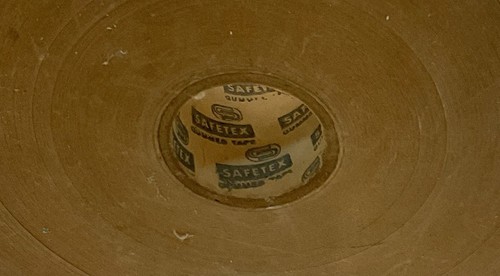 Vintage RATH BLACK HAWK JELLIED CORN BEEF Packing Tape Roll ~ Indian Head Logo - Picture 4 of 5