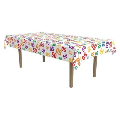 Beistle 50 Tablecover - Birthday-Age Specific | Party Supply | Decoration