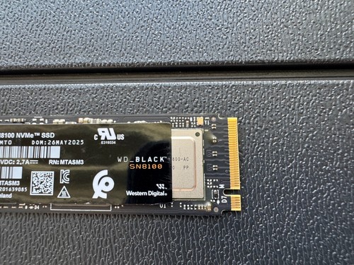 Western Digital WD BLACK SN8100 4TB M.2 NVMe Gen 5 Interne SSD - Bild 5 von 8