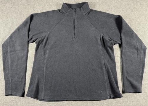 W's Patagonia Capilene EW Expedition Weight Zip-T top X-Large XL black - Picture 1 of 5
