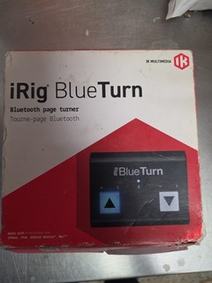 IK Multimedia iRig BlueTurn Bluetooth Page Turner Brand New