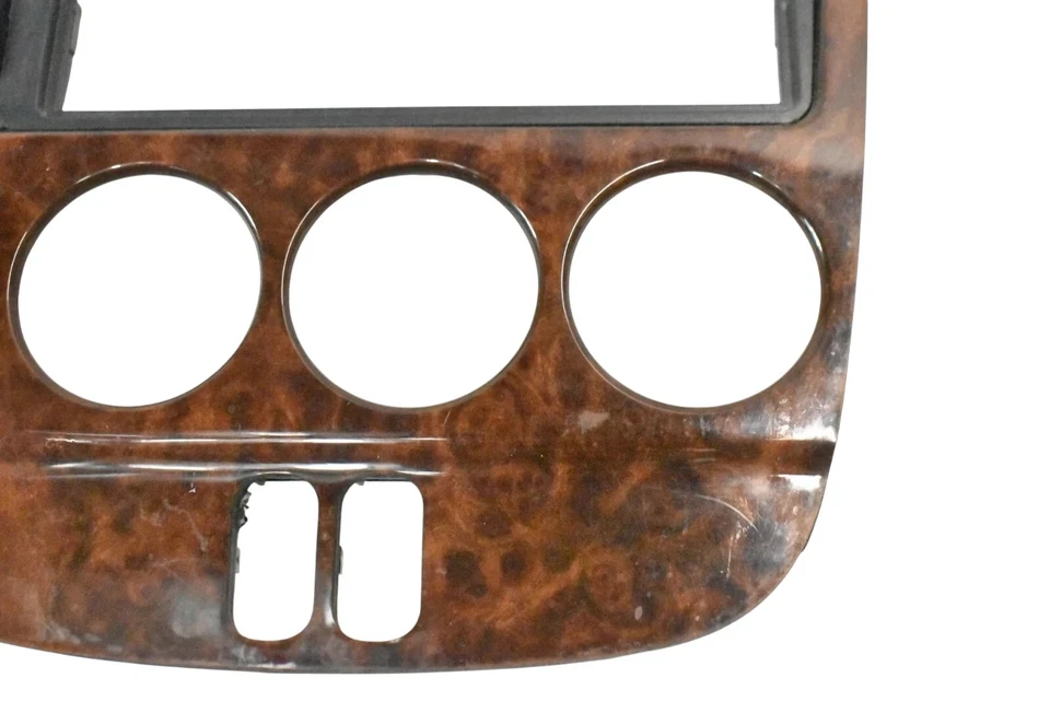 02-05 Mercedes W163 ML320 ML350 consola central bisel de madera 1636807236 OEM Foto 4 de 4