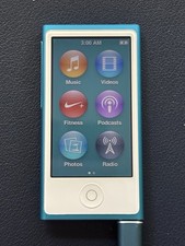 美品 iPod nano 第7世代 ブルー 2015年モデル Bluetooth 楽天市場】iPod nano 第7世代 商品画像掲載中 中古品 【ランクB