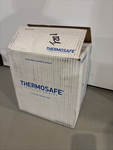 ThermoSafe Insulated Shipper Temperature Sensitive Foam Cooler Box 11 X 9.5 X 12