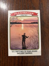 2023 TOPPS HERITAGE NEWS FLASHBACKS #NF-3 DAYLIGHT SAVINGS TIME