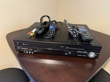 Panasonic DMR-EZ48V DVD Recorder VCR with Remote amazing cond low use 