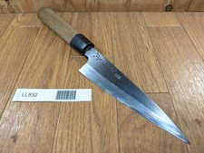 DAMAGED Japanese Chef's Kitchen Knife DEBA Vintage ARITSUGU JP 140/290mm LL832