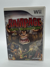 Rampage: Total Destruction (Nintendo Wii, 2006) Complete CIB & Tested