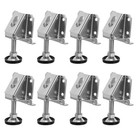 8 Pcs Die Füße Einstellen Tischbein-nivellierer Hochleistungsmöbel