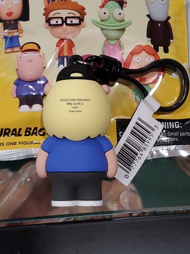 Family Guy CHRIS Griffin Bolso Ciego Clip Figura FX Fox Serie 2 2025 Llavero - Imagen 3 de 3