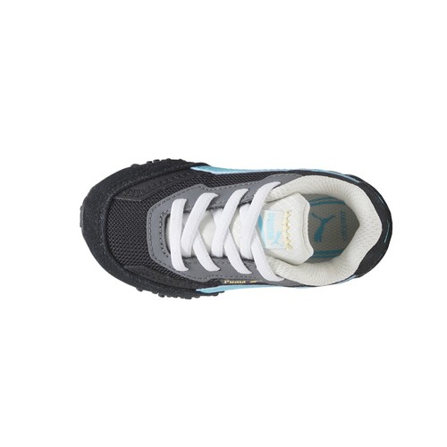 PUMA Blktop Rider Lithium Lace Up Toddler Boys Black, Blue Sneakers Casual Shoe - Picture 4 of 6