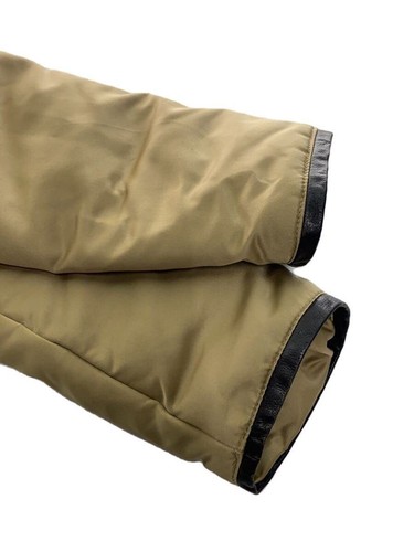 MONCLER Daunenjacke braun Etikett 1 Polyester beige einfarbig 220-094-46384-00 gebraucht - Bild 6 von 7