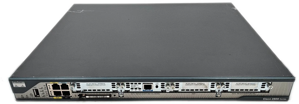 Cisco 2801 Integrated Services Router 2-Port Ethernet Serial - Image 3 of 4