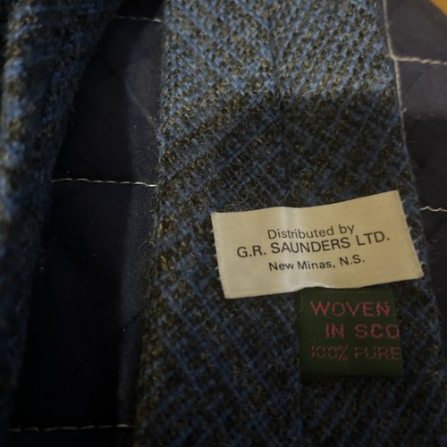 Corbata GR Saunders Para Hombre Ajustada Nueva Lana Tejida 57” X 2.5” Azul - Imagen 5 de 5