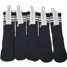 Free People Movement FP Tube Socks Lucky Honey Logo Black White NEW 90-LOT OF 5