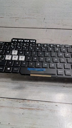 Tastiera retroilluminazione colorata RGB layout USA di ricambio per Asus TUF Gaming - Foto 8 di 12