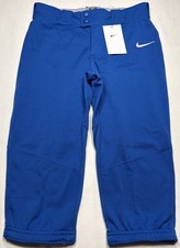 Nike Vapor Select Softball Pants Pockets Blue Sz Small AV6833-493 FREE SHIP 35