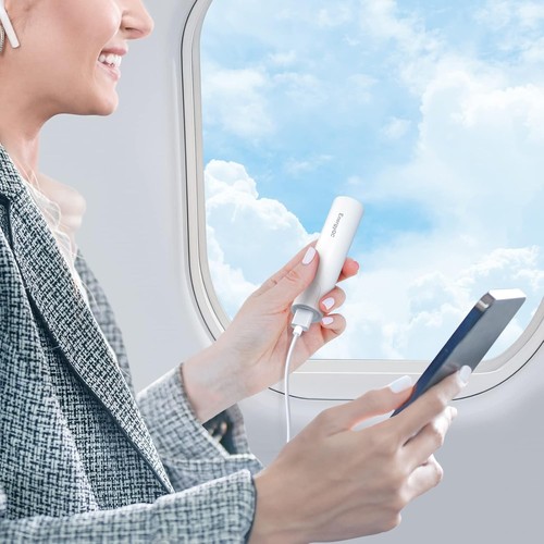 EnergyQC 5000mAh Portable Charger Fast Charging Power Bank for iPhone Samsung - Photo 27 sur 28