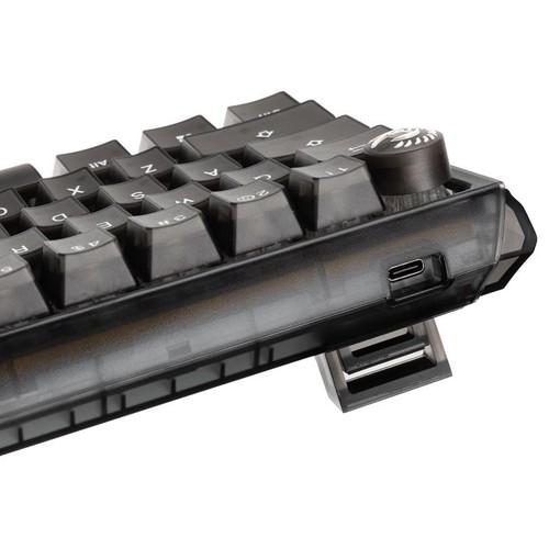 Ducky One 3 Aura Black Mini Gaming Tastatur, RGB LED - Gateron Baby Kangaroo (US - Bild 9 von 10
